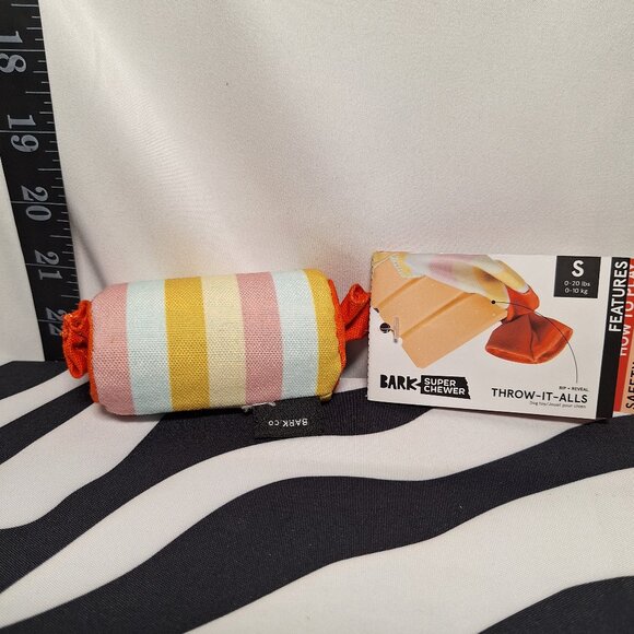 NWT Bark Super Chewer Throw-It-Alls Dog Toy S - Picture 3 of 7
